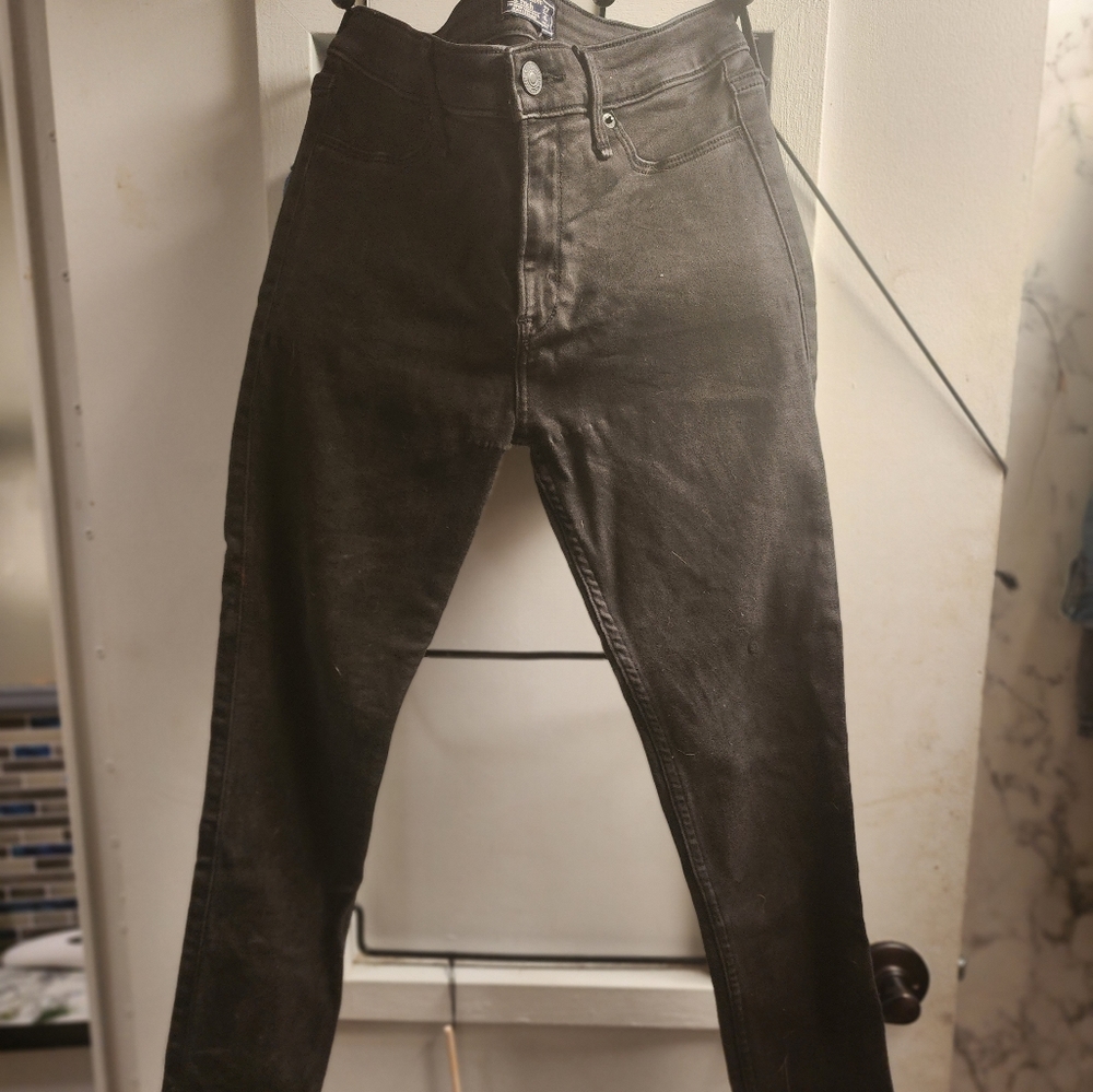 Abercrombie low rise jean leggings